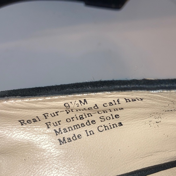 HALOGEN Cheetah Leopard Print Wedges Squared High Heel Womens 9.5M - Picture 7 of 11